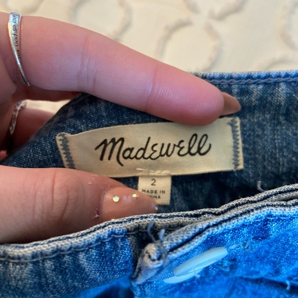 Wide Leg Madewell Jeans - Picture 3 of 3